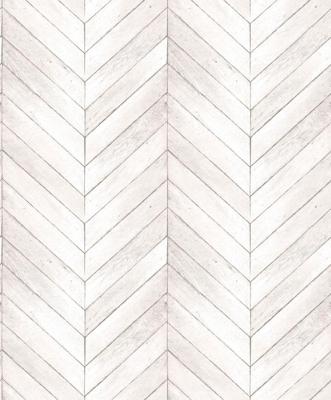 Galerie Natural FX 2 Behang met houten visgraat planken - G68000