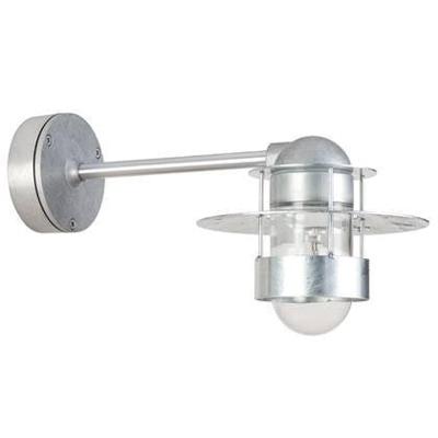 Louis Poulsen Albertslund Wall Short Wandlamp - Helder glas - Gegalvaniseerd Louis Poulsen Albertslund Wall Short Wandlamp - Helder glas - Gegalvaniseerd