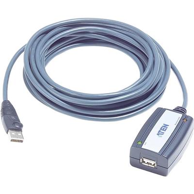 Actieve USB 2.0 Verlengkabel USB A Male - USB A Female 5 m Grijs