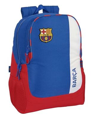 Schoolrugzak F.C. Barcelona Blauw Kastanjebruin 32 x 44 x 16 cm