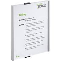 Durable Deur-/infobord | B210xH297mm | controlevenster acryl | achterdeel aluminium | 1 stuk - 480623 480623 - thumbnail