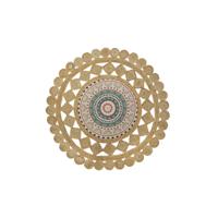 Tapijt DKD Home Decor Bruin Multicolour (120 x 120 x 0,75 cm) - thumbnail