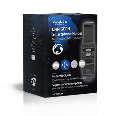 Telefoonhouder voor gaming | voor Xbox One controller | Universeel | Verstelbaar | Zwart
