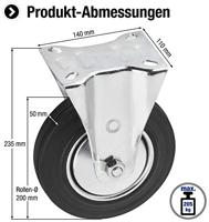 Metafranc Bokwiel Rubber 200Mm Vz W - WU0803070 - thumbnail