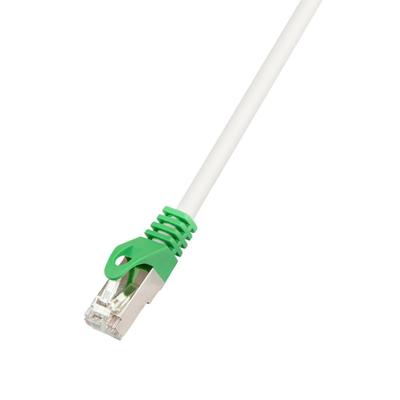 LogiLink RJ45 (cross) Netwerkkabel Aansluitkabel CAT 6 S/FTP 0.50 m Grijs Vlambestendig, Afscherming gevlochten, Afscherming totaal, Halogeenvrij, Pair LogiLink RJ45 (cross) Netwerkkabel Aansluitkabel CAT 6 S/FTP 0.50 m Grijs Vlambestendig, Afscherming gevlochten, Afscherming totaal, Halogeenvrij, Pair