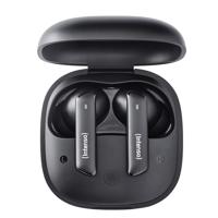 Intenso Buds Pro T500HAE schwarz In Ear oordopjes Bluetooth Zwart Noise Cancelling Waterafstotend Mobiele telefoon - thumbnail