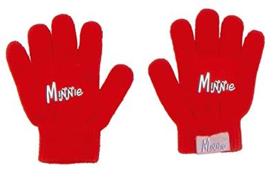 Muts, Handschoenen en Nekwarmer Minnie Mouse Lucky Rood Muts, Handschoenen en Nekwarmer Minnie Mouse Lucky Rood