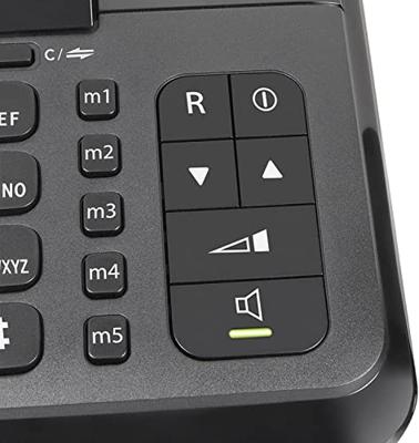 Doro 6052 Comfort 4005 Combo draadloze telefoon met oproepherkenning en antwoordapparaat zwart