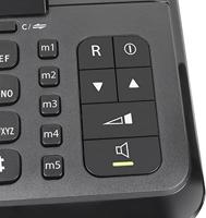 Doro 6052 Comfort 4005 Combo draadloze telefoon met oproepherkenning en antwoordapparaat zwart - thumbnail