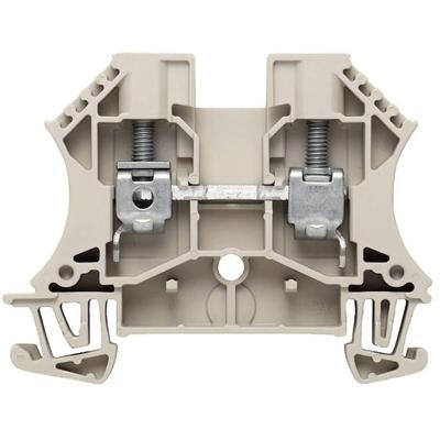 Weidmüller 1781740000 Doorgangsserieklem Schroeven Donkerbeige 1 stuk(s)