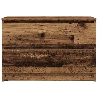 Tv-meubel 80x35x54 cm spaanplaat oud hout