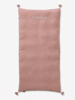 Personaliseerbare hoes voor vloermatras roze (poederkleur) - thumbnail