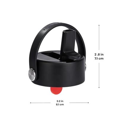 Hydro Flask Wide Flex Straw Cap Onderdeel Black