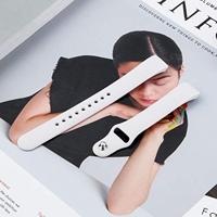 Fitbit Inspire 1 / HR / Ace 2 siliconen bandje - Maat: Small - Wit - thumbnail