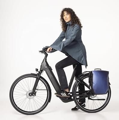 AGU Seq 10k Regenjas Urban Outdoor Dames - Blauw - XL - Waterdicht