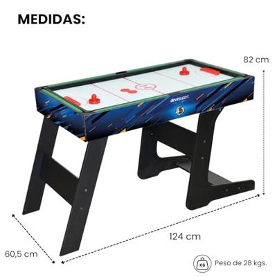 Multi-spel tafel Opvouwbaar 4-in-1 115,5 x 63 x 16,8 cm Hout MDF