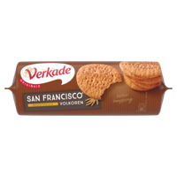 Verkade San Francisco koekjes volkoren, pak van 250 gram - thumbnail