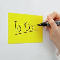 Sigel Plaknotitie MU103 15 cm x 10 cm Blauw, Geel, Groen, Oranje, Rood 25 stuk(s) - thumbnail