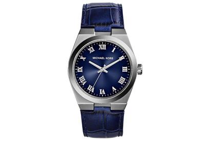 Horlogeband Michael Kors MK2355 Leder Blauw 24mm