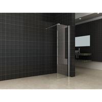 Inloopdouche Met Muurprofiel 50X200 cm En 10 mm Nano Anti Kalk Glas Aqua Splash - thumbnail