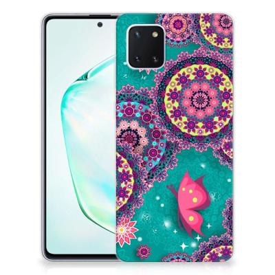 Samsung Galaxy Note 10 Lite | Hoesje maken | Cirkels en Vlinders Samsung Galaxy Note 10 Lite | Hoesje maken | Cirkels en Vlinders