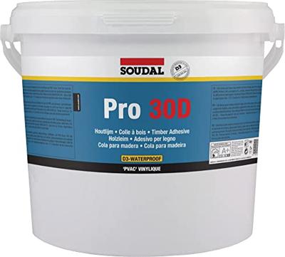 Soudal 5kg Pro30D Waterproof Dispersielijm - 108900