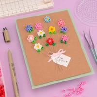 Vaessen Creative • strijkkralen 6000st. glitter goud - thumbnail