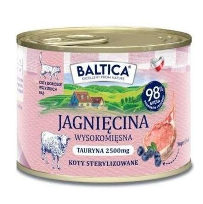 BALTICA Smaki regionów Lamb - nat kattenvoer - 185g