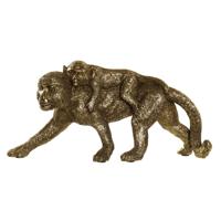 Decoratieve figuren DKD Home Decor FZ-93395 Wit Gouden Hars Rechthoekig Koloniaal Modern 26 x 6 x 12 cm - thumbnail