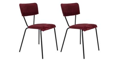 Dutchbone Melonie eetkamerstoel (set van 2)
