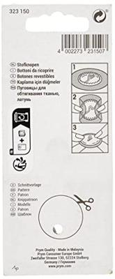 Stofknopen zonder matrijs 11mm goud