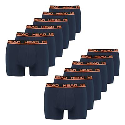 HEAD boxershort basic 2-pack blue / orange-XXL