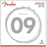 Fender 150L Original 150's Vintage Nickel Ball End 3-pack snaren voor elektrische gitaar - thumbnail
