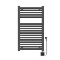 Elektrische Radiator BWS Lara 76.6x45 Cm Smart Wifi Gunmetal PVD - thumbnail