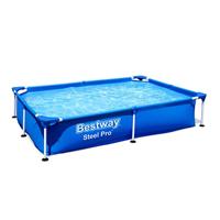 Bestway Zwembad rechthoek steel pro L221 x B150 x H43cm - thumbnail