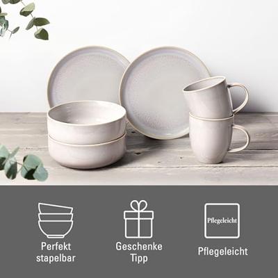 Villeroy & Boch Crafted Cotton Ontbijtset 6 delig 2 pers