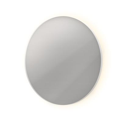 Spiegel INK SP17 Rond Colour Changing LED Rondom 100 x 4 x 100 cm Dimbaar In Aluminium Kader Mat Wit