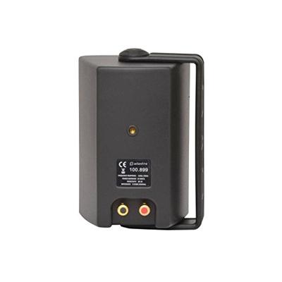 Adastra 2x Zwarte Muur Monteerbare Surround Sound Home Audio HiFi-luidsprekers 60W