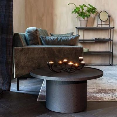 Dutchbone Salontafel 'Winston' Metaal, 70cm