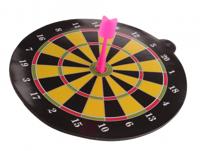 LG Imports dartbord magnetisch roze 20 cm - thumbnail