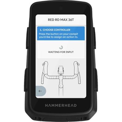Sram Hammerhead computer karoo incl. houder, usb-c kabel, polsbandje Sram Hammerhead computer karoo incl. houder, usb-c kabel, polsbandje