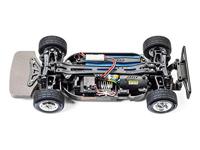 Tamiya 1:14 RC truck Elektro Truck Racing Truck Tankpool 24 Brushed 4WD Bouwpakket TT-01E - thumbnail