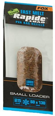 Fox Edges Rapide Refills Fast Melt PVA Bags 60 mmx130 mm x 25 bags