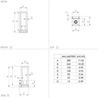 Eglo Houten muurlampNafferton - 43745 - thumbnail