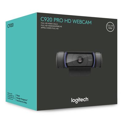 Webcam Logitech C920 HD Pro Zwart 30 fps
