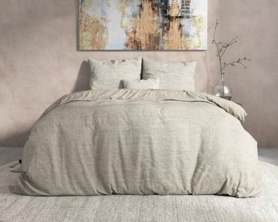 Dreamhouse - Leo Dekbedovertrek Flanel - Grijs - 200 x 220 Dreamhouse - Leo Dekbedovertrek Flanel - Grijs - 200 x 220