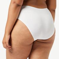 Feel sensational midi - dames heup slip - Elastisch katoenen dames onderbroek - dames ondergoed - thumbnail