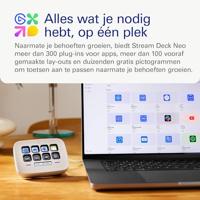 Toetsenbord Elgato 10GBJ9901 Wit - thumbnail