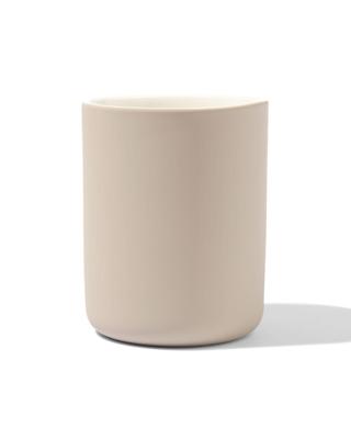 HEMA Tandenborstelhouder mat keramiek zand Ø8x10 (zand)