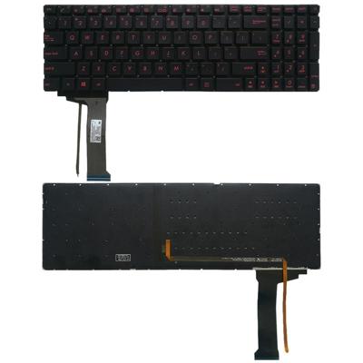 ONS toetsenbord met achtergrondverlichting voor ASUS GL551 GL551J GL551JK GL551JM GL551JW GL551JX G552 G552V G552VW G552VX FZ50JX GL752VW GL742VW (zwa